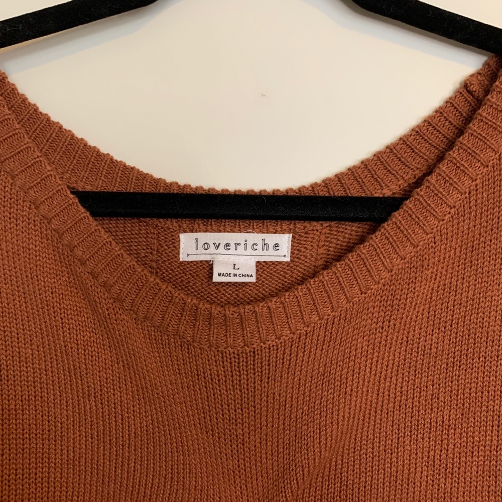 🍁 Rust Orange Fall Sweater 🍁 - Picture 4 of 4